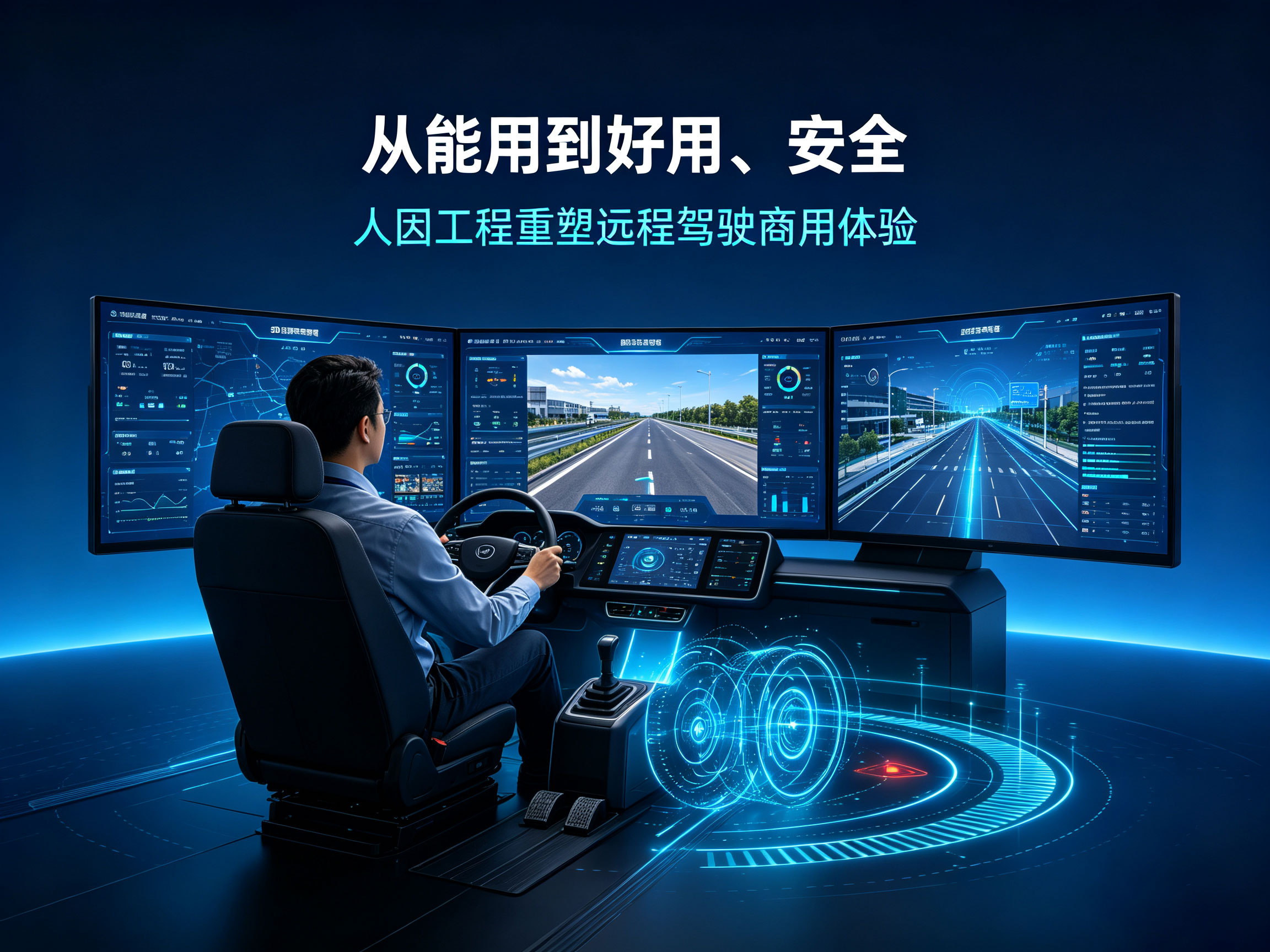 从“能用”到“好用、安全”：人因工程重塑远程驾驶商用体验